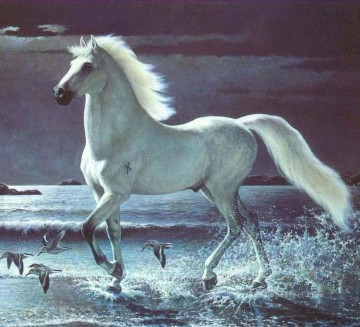 Horse Painting - am258D11 animal horse